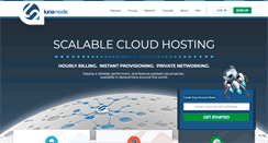 Desktop Screenshot of lunanode.com